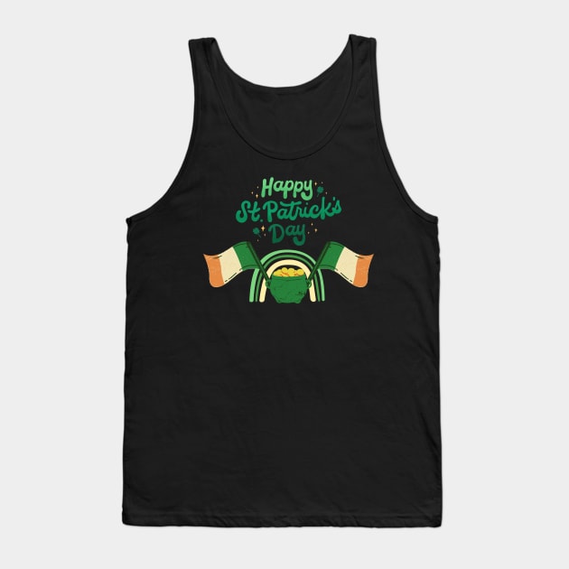 Saint Patricks Day Tank Top by LetsGetInspired